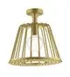 AXOR-HG-AXOR-LampShower-Nendo-LampShower-275-1jet-mit-Deckenanschluss-Brushed-Brass-26032950 gallery number 1